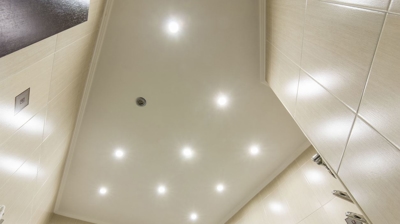 Recessed Lighting Installation Photo